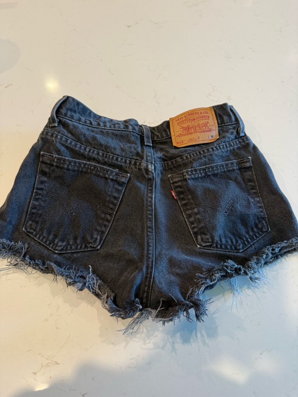 Levi’s 512 Cutoff Denim Shorts